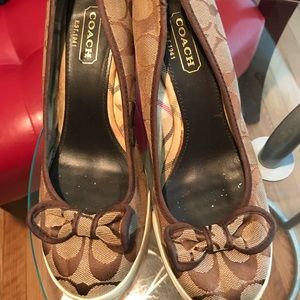 COACH wedges!